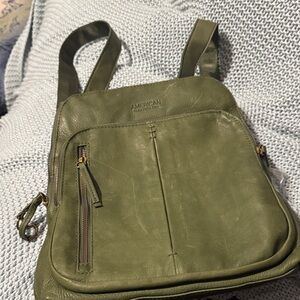 American Leather Co. Green Women's Backpack